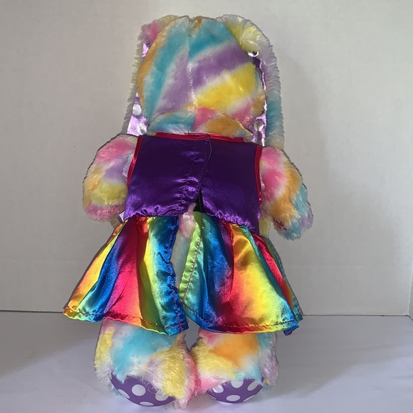 Stuff rabbit /build a bear workshop/ rainbow bunny - Picture 2 of 11
